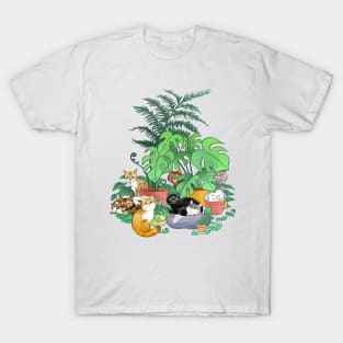 Cats and House Plants T-Shirt